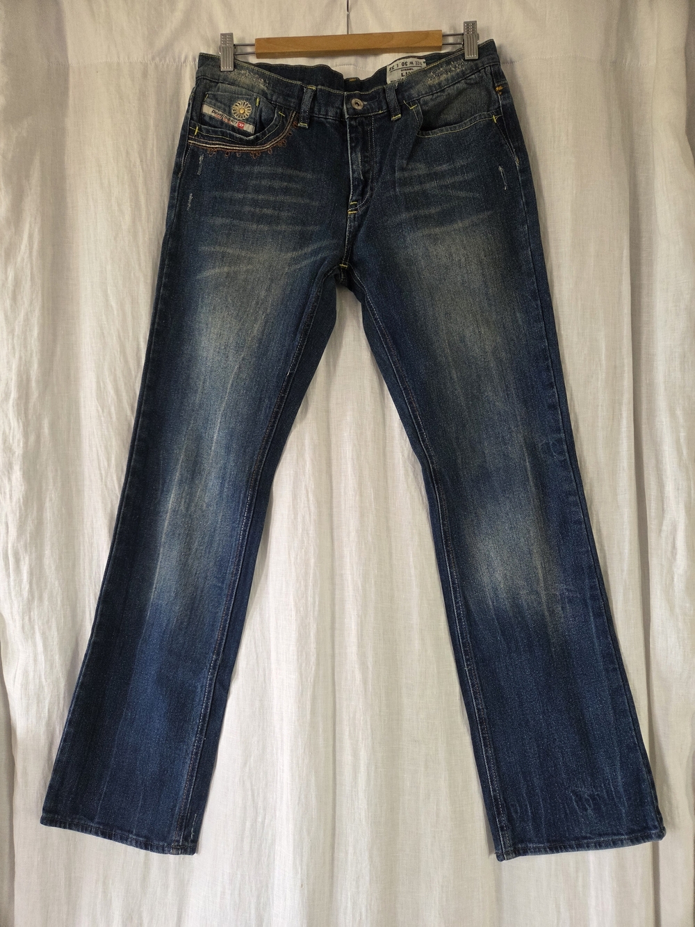 Diesel | Low Rise Y2k Straight-Leg Jeans